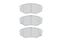 Braxis FREN BALATASI ON HYUNDAI IX20 10-> SOUL II 14->