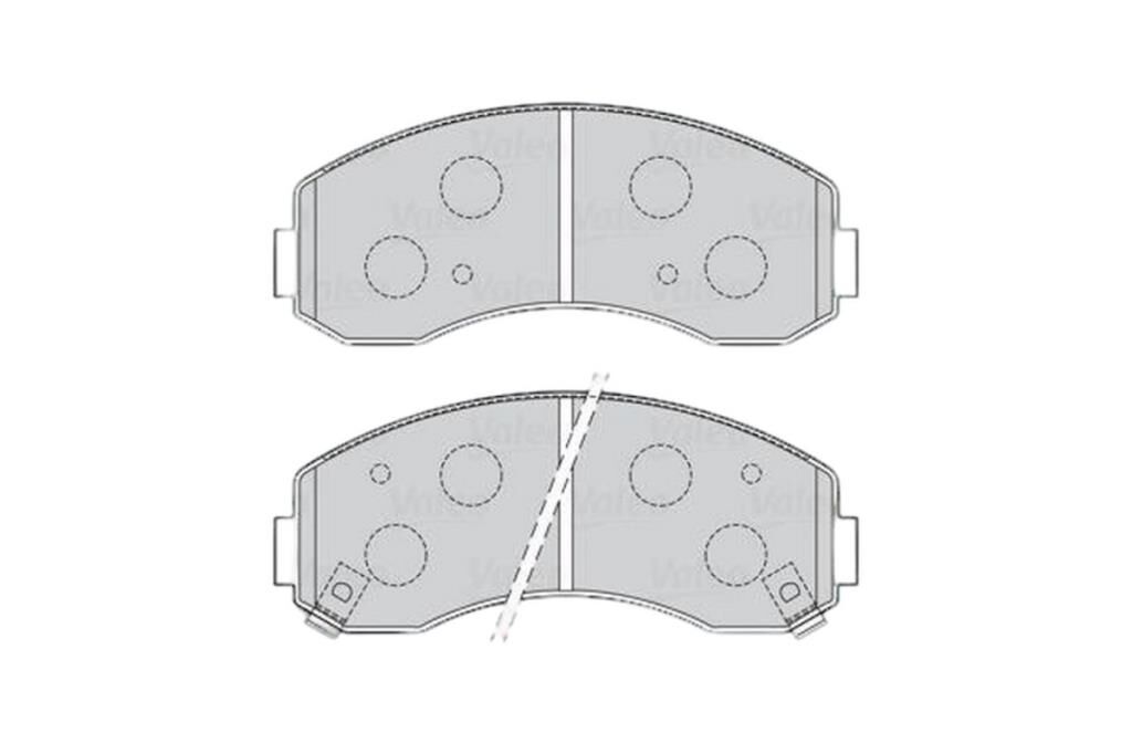 Braxis ON FREN BALATASI BONGO 97-> K2500 02-> K2700 98-> ASIA HI-TOPIC 93-99