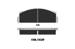 Braxis ON FREN BALATASI M124 M131 (SIMSIZ)