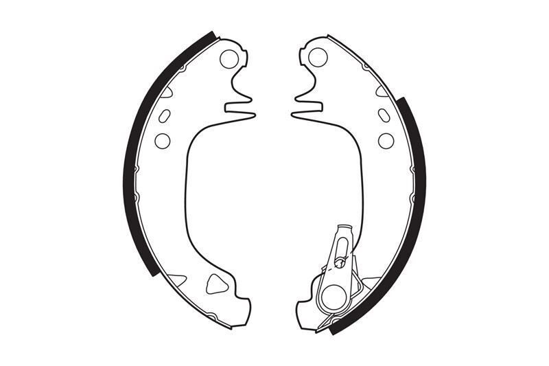 Braxis ARKA FREN BALATASI PABUC P106 SAXO ABSSIZ