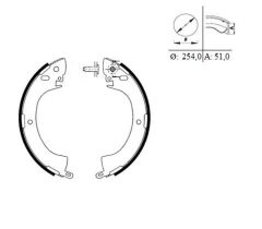 Braxis ARKA FREN BALATASI PABUC L300 1990 2008 L200 1986 1996