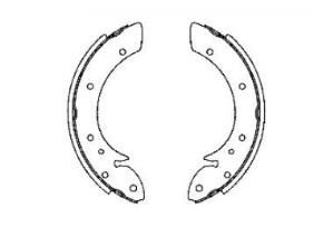 Braxis ARKA FREN BALATASI PABUC PARTNER BERLINGO (97 08) MEGANE SCENIC 98>