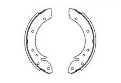 Braxis ARKA FREN BALATASI PABUC PARTNER BERLINGO (97 08) MEGANE SCENIC 98>