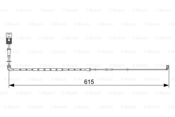 Bosch BALATA FISI ON RANGE ROVER 3 L322 06>12