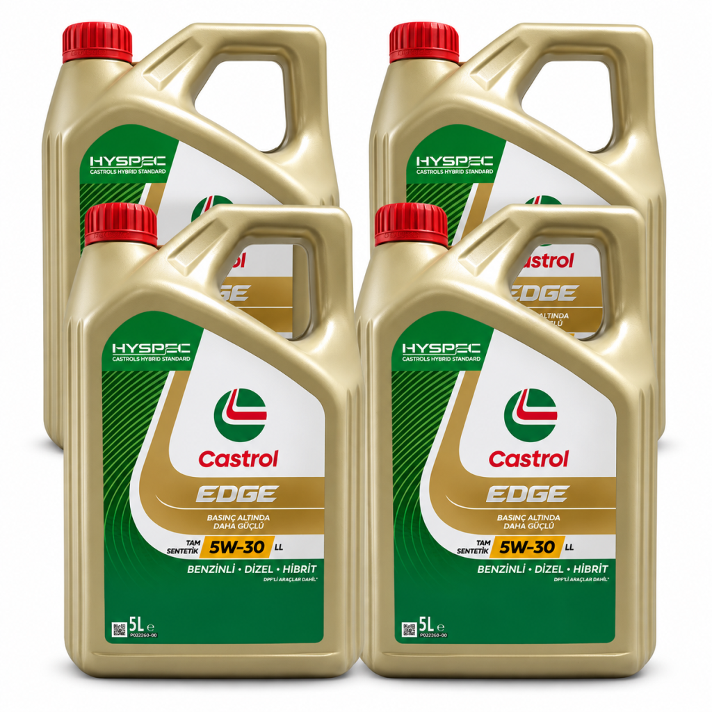 CASTROL EDGE MOTOR YAĞI 5W-30 4 X 5 Litre