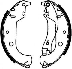 Braxis ARKA FREN BALATASI PABUC MAREA ALBEA PALIO WEEKEND 1.2 / 1.4 / 1.6 / 1.9 96>