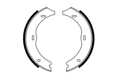 Braxis FREN BALATASI ARKA (PARK FRENI PABUCU) VIANO W639 03> VITO W639 03> VITO W447 14>