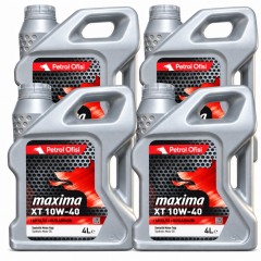 PETROL OFİSİ MAXİMA XT 10W-40 MOTOR YAĞI 4 X 4 Litre