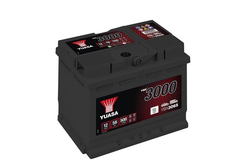 Yuasa AKU 12V 56 AH YUASA 3000 LB2(242*175*175)