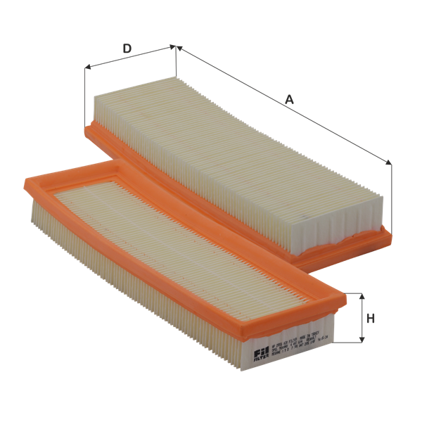 FİL HP2055 HAVA FİLTRESİ KANGOO 1.9 OPEL VİVARO