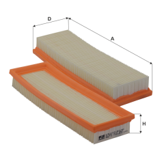 FİL HP2055 HAVA FİLTRESİ KANGOO 1.9 OPEL VİVARO