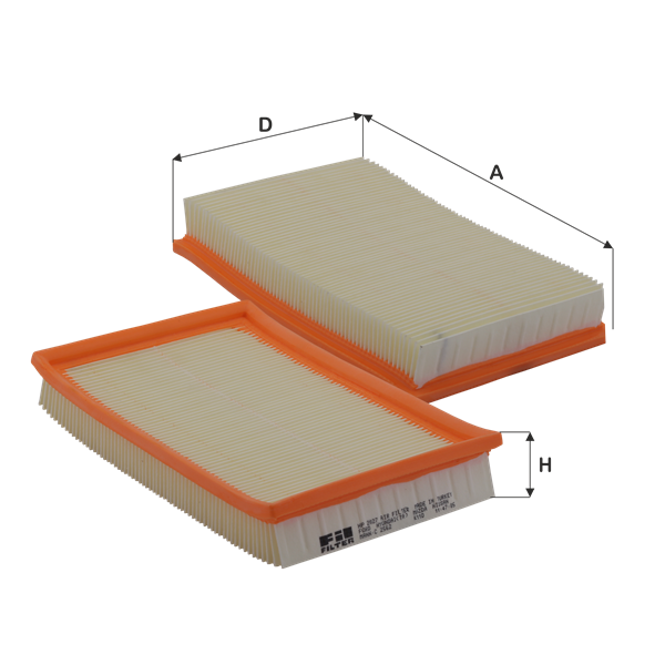 FİL HP2027 HAVA FİLTRESİ ELENTRA 1.3 1.5 ACCENT