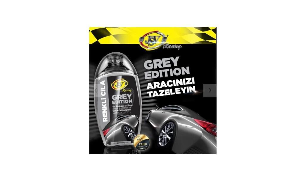 JSV BLACK EDİTİON GRİ RENKLİ ARAÇLAR İÇİN ÖZEL CİLA 300 ML