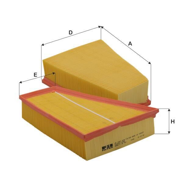 FİL HP2257 HAVA FİLTRESİ MONDEO SMAX GALAXY VOLVO V70 S80