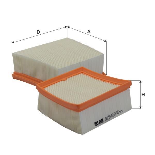 FİL HP2281 HAVA FİLTRESİ FİESTA TOURNEO COURİER BMAX