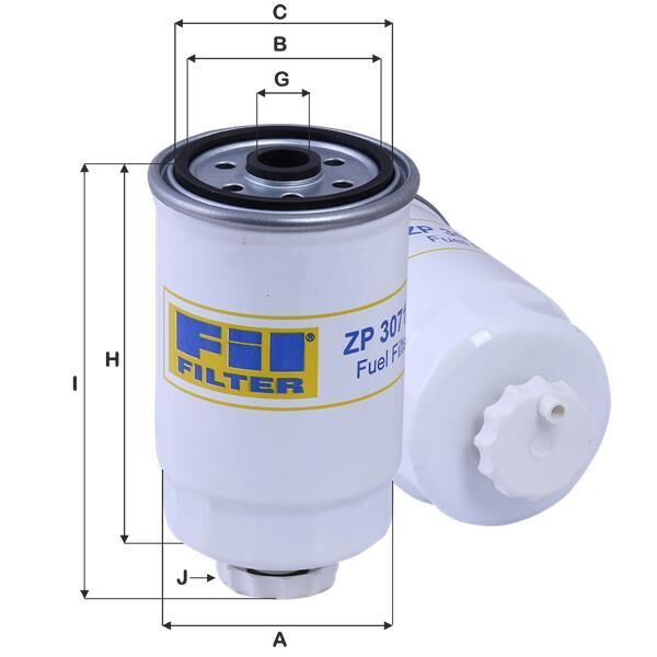 FİL ZP3071F YAKIT FİLTRESİ BRAVA BRAVO DUCATO MAREA PALİO SİENA JUMPER BOXER