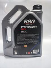 BSG PERFORMANCE MAX TAM SENTETİK MOTOR YAĞI 5W-30 4 Litre