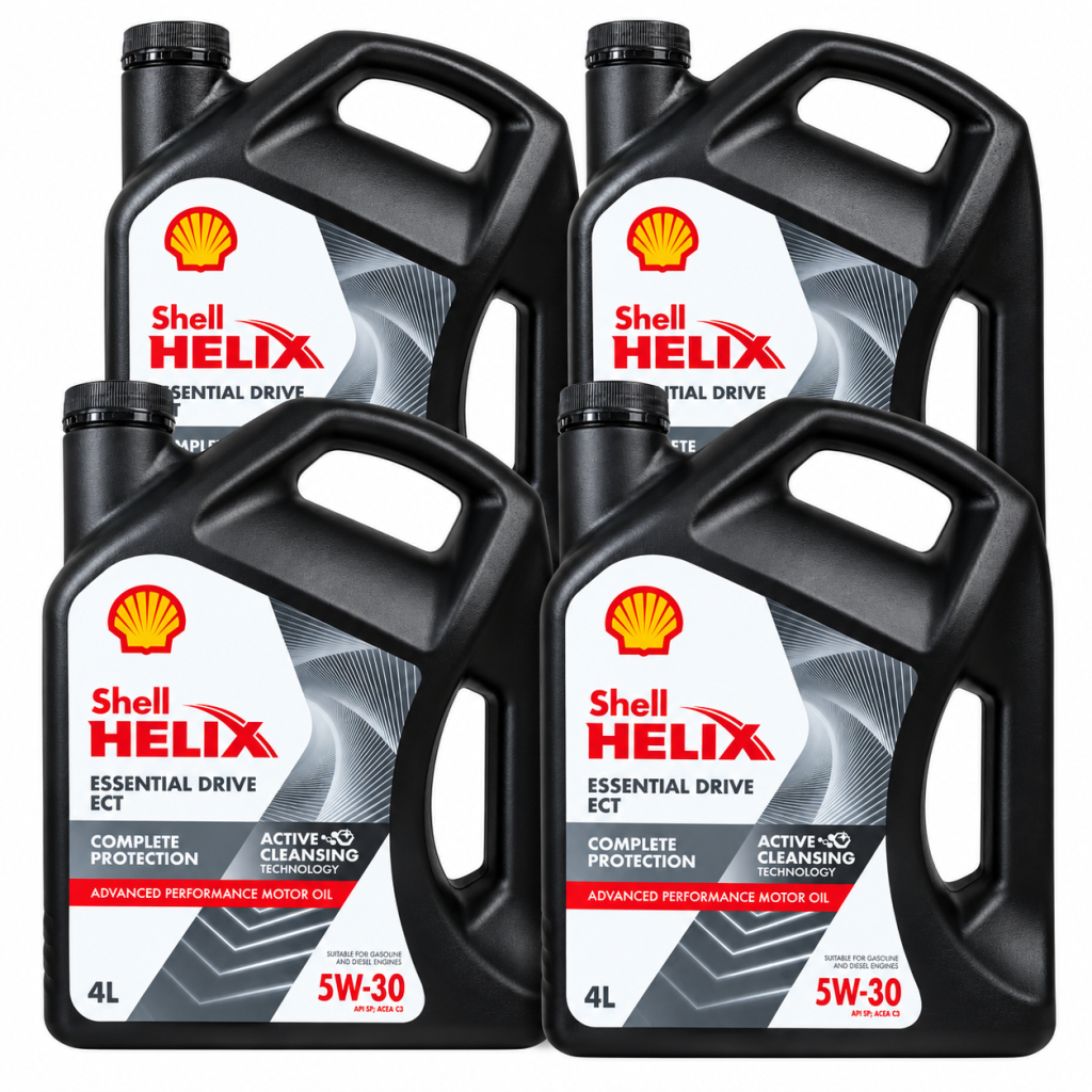 SHELL HELİX ESSENTIAL DRIVE ECT DPF 5W-30 4 X 4 Litre