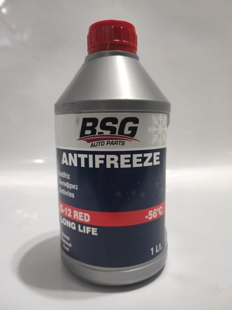 BSG ANTİFRİZ KIRMIZI ORGANİK -56°C 1 LİTRE