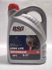 BSG ANTİFRİZ KIRMIZI ORGANİK -56°C 3 LİTRE