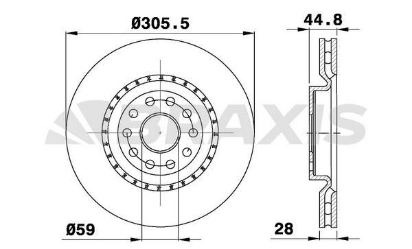 Braxis ON FREN DISK AYNASI LANCIA THESIS 2.0I 2.4JTD