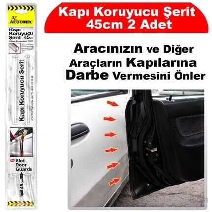 AUTOMIX KAPI KORUYUCU ŞERİT ŞEFFAF 45CM