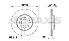 Braxis ON FREN DISK AYNASI HAVALI HYUNDAI ACCENT BLUE 1.4 BENZINLI 1.6 CRDI 2011-> KIA RIO 1.2 1.4 BENZINLI