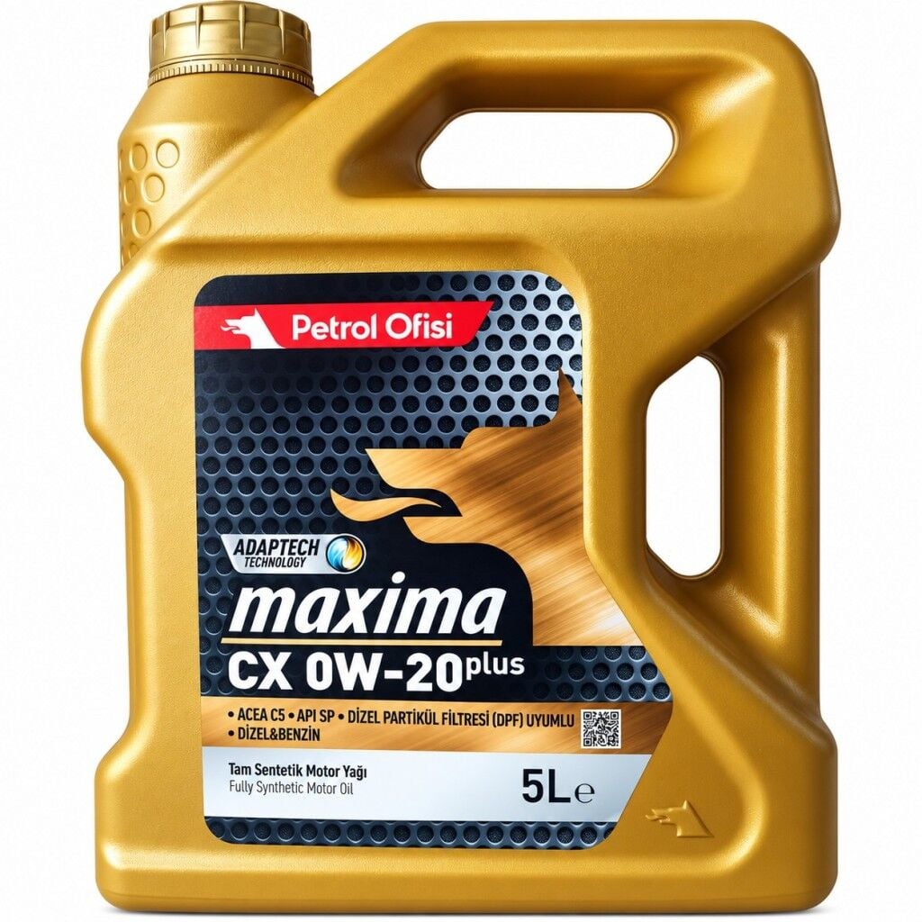 PETROL OFİSİ MOTOR YAĞI MAXİMA CX 0W-20 PLUS 5 Litre